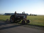It takes a lot of work to keep the 'port operating.  Rae mowing the runwayduring - <p>Rae E mowing the runway - lots of work to keep OCGP operating - June 2010</p>